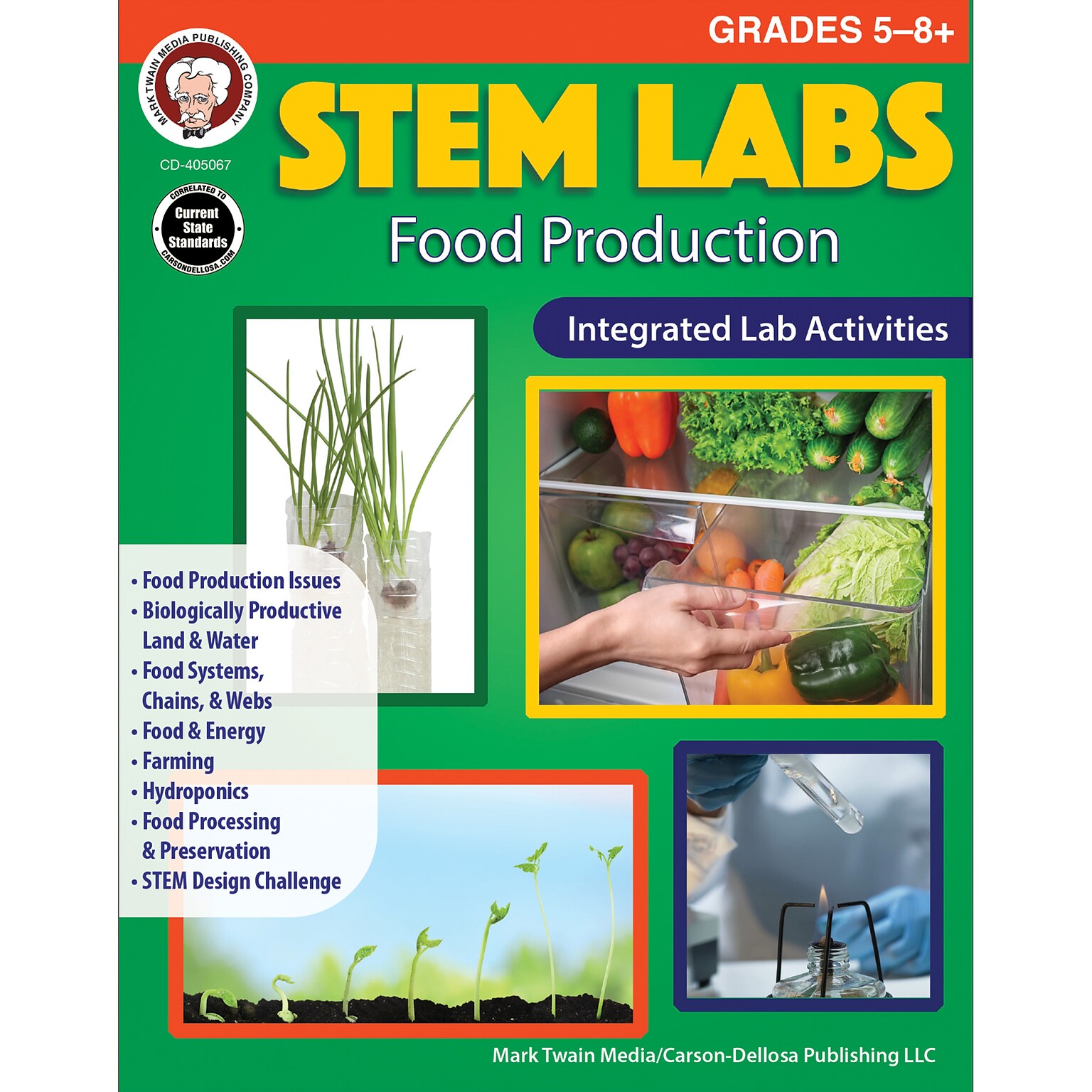 STEM Labs Food Production Workbook, Grades 5-12