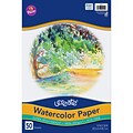 UCreate® Watercolor Paper, 140 lb., 12 x 18, White, 50 Sheets (PAC4944)