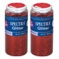 Spectra Glitter, Red, 1 lb. Per Jar, 2 Jars (PAC91740-2)