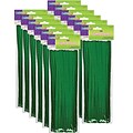 Creativity Street 12 Jumbo Stems, Dark Green, 100 Per Pack, 12 Packs (PACAC711008-12)