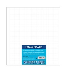 Ghostline Foam Board, 11 x 14 x 3/16, White, 5 Sheets (PACCAR37456)