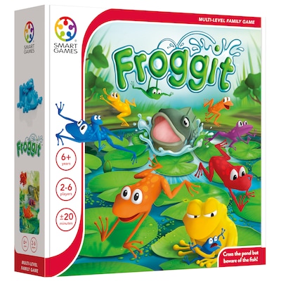 Smart Games Froggit Game, STEM, Grade 1+ (SG-SGM501US)