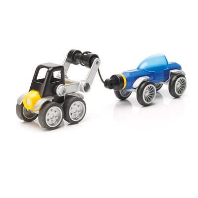SmartMax Magnetic Discovery Power Vehicles, 26 Pieces, Assorted Colors, Ages 3+ (SMX303US)