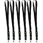 Teacher Created Resources Black Lanyard, 21.75" x 0.75", Pack of 6 (TCR20357-6)
