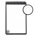 Rocketbook Mini Reusable Smart Notepad, 3.5 x 5.5, Dot-Grid Ruled, Black, 48 Pages (EVR-M-RC-A-FR)