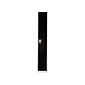AdirOffice 72'' Single Tier Key Lock Black Steel Storage Locker (629-201-BLK)