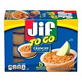Jif To Go Crunchy Peanut Butter, 1.5 Oz., 8/Box (5150024130)