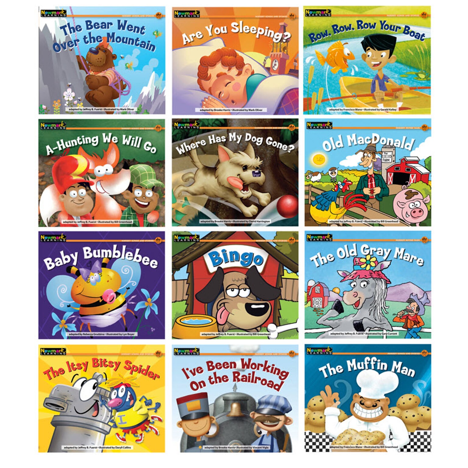 Rising Readers Leveled Books Nursery Rhyme Songs & Stories