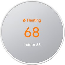 Google Nest WiFi Smart Thermostat, Snow White (5951743)