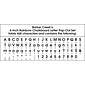 Barker Creek 4" Letter Pop-Out 2-Pack, Rainbow Chalk, 420 Characters/Set (BC3648)