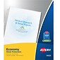 Avery Economy Lightweight Sheet Protectors, 8.5" x 11", Semi-Clear, 100/Box (74101)