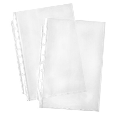 Avery Mini Heavyweight Sheet Protectors, 8-1/2" x 5-1/2", Clear, 25/Pack (77004)