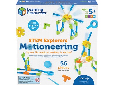 Learning Resources STEM Explorers Motioneering, Multicolor (LER 9308)
