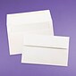 JAM Paper A10 Strathmore Invitation Envelopes, 6 x 9.5, Bright White Wove, Bulk 1000/Carton (191220B)