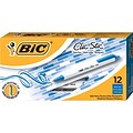 BIC Clic Stic Retractable Ballpoint Pen, Medium Point, Blue Ink, 18 Dozen/Case (CSM11-BLU)