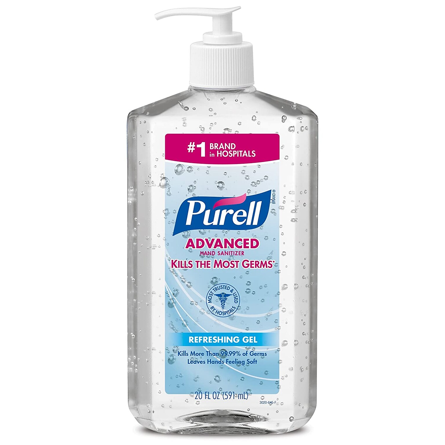 PURELL® Advanced Refreshing Gel Hand Sanitizer, Clean Scent, 20 oz. (3023-12)