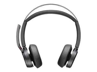 Plantronics Voyager Focus 2 Noise Canceling Bluetooth On Ear Phone & Computer Headset, Black (214433