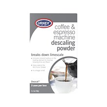 Urnex Coffee and Espresso Machine Descaling Powder, 1 Oz., 3/Box (15-DZP-UCP03)