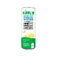 Bubblr Antioxidant Lemon Lime Twistr Flavored Sparkling Water, 12 fl. oz., 12 Cans/Carton (0284356
