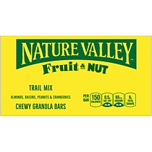 Nature Valley Fruit & Nut Nutrition Bar, 16 Bars/Box (GEM1512)