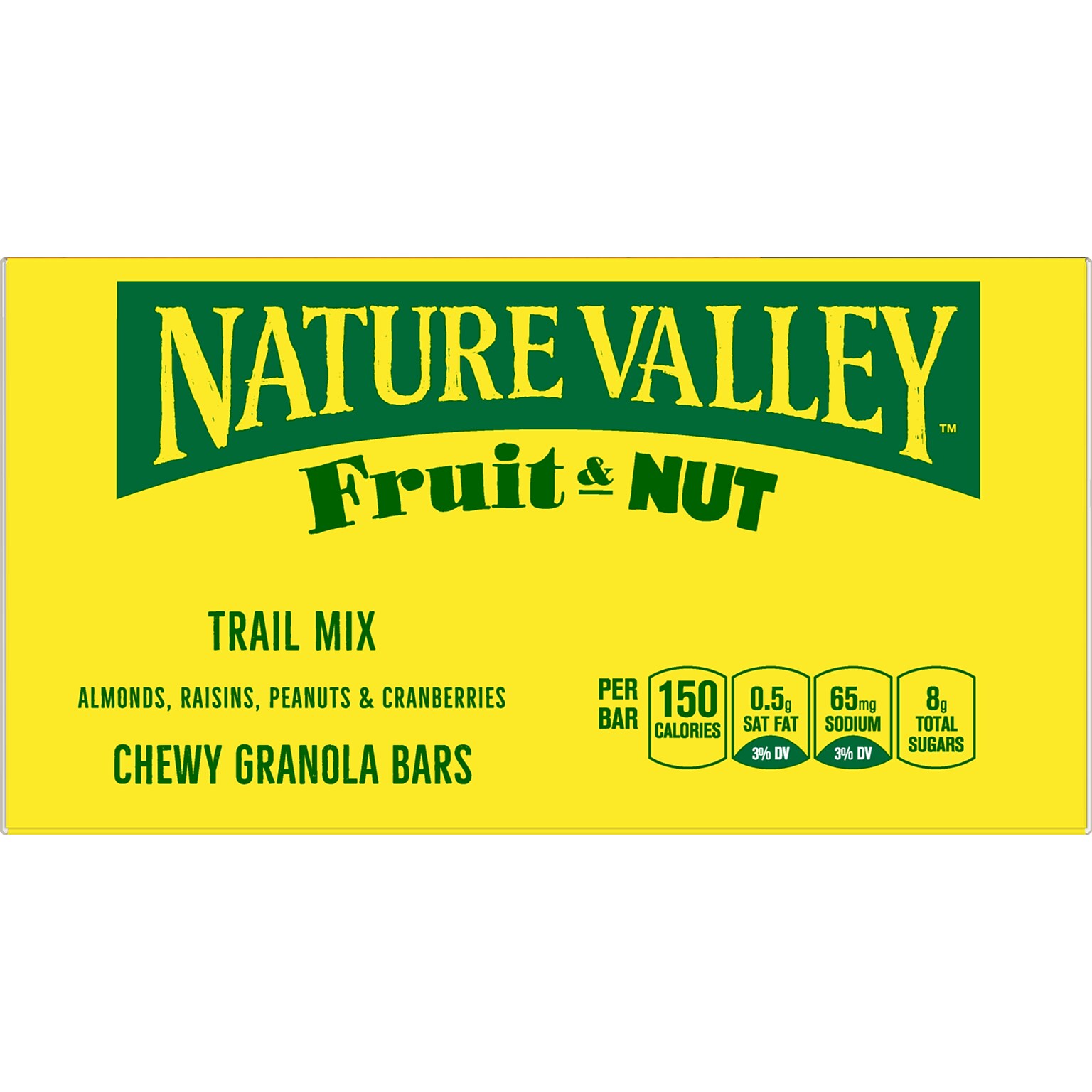 Nature Valley Fruit & Nut Nutrition Bar, 16 Bars/Box (GEM1512)