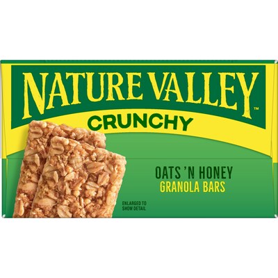 Nature Valley Oats & Honey Granola Bar, 1.49 oz, 18/Box (GEM33530)
