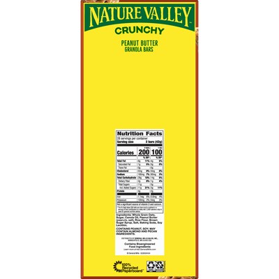 Nature Valley Peanut Butter Granola Bar, 28 Bars/Box (GEM2384)