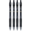 Pilot G2 Retractable Gel Pens, Fine Point, Black Ink, 4/Pack (31057)