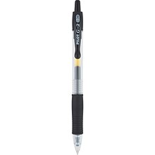 Pilot G2 Retractable Gel Pens, Ultra Fine Point, Black Ink, Dozen (31277)