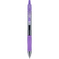 Pilot G2 Retractable Gel Pens, Fine Point, Purple Ink, Dozen (31029)