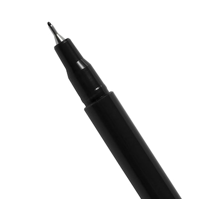 Marvy Uchida Le Pen Felt Pen, Ultra Fine Point, Black Ink, 2/Pack (7655868A)