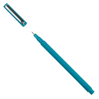 Marvy Uchida Le Pen Felt Pen, Ultra Fine Point, Teal Ink, 2/Pack (7655875A)