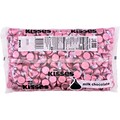 HERSHEYS KISSES Pink Foil Milk Chocolate Pieces, 66.7 oz. (HEC33434)