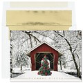 Custom Christmas Tranquility Cards, with Envelopes, 7-7/8 x 5-5/8, 25 Cards per Set