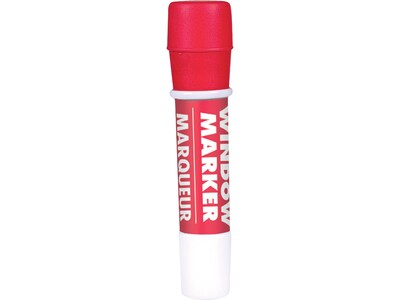 Amscan Window Marker, Red, 4/Pack (395700.40)