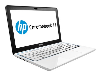 HP Chromebook 11 11.6 Refurbished, Exynos, 2GB Memory, 16GB eMMC, Google Chrome, White (F3X85AA)