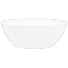 Amscan Party Bowl, Frosty White, 2/Pack (439001.08)