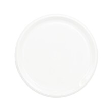 Amscan Party Platter, Frosty White, 4/Pack (432345.08)