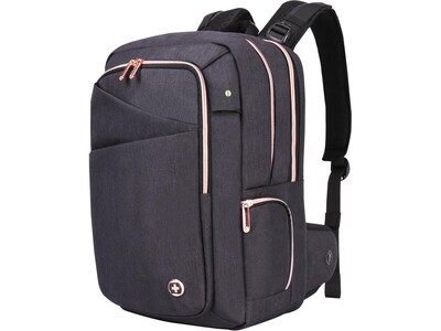 SwissDigital Katy Rose Massaging Backpack, Black (SD1006M-01)