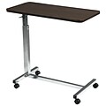 Drive Medical Non Tilt Top Overbed Table, Chrome (13003)