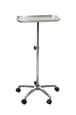 Drive Medical Mayo Instrument Stand with Mobile 5 Caster Base (13071)