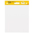 Post-it® Mini Super Sticky Wall Easel Pad, 15 x 18, 20 Sheets/Pad, 6 Pads/Pack (577SS)