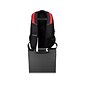 SwissDigital Design Covid-19 Anti-Bacterial Backpack Travel Kit, Black and Red (J14-41)