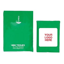 Custom Full Color Mini Tissue Pack