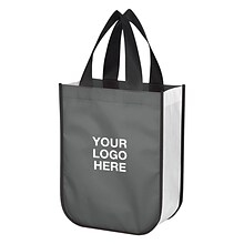 Custom Rpet Shopper Tote Bag; 11-3/4x9-1/4, (QL49544)