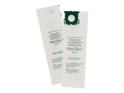 Green Klean Vacuum Bag, White, 10/Pack (GKH-S5300)
