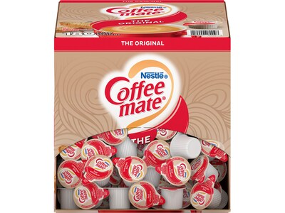 Coffee mate Original Liquid Creamer, 0.38 oz., 180/Carton (NES18002)