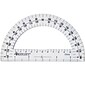 Westcott® Protractor, 6", 180 Degree, Clear, Pack of 36 (ACM11200-36)