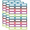Ashley Productions® Die-Cut Magnetic Foam Assorted Color Labels/Nameplates, 2.5 x 1, 30 Per Pack,