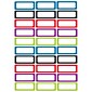 Ashley Productions® Die-Cut Magnetic Foam Assorted Color Labels/Nameplates, 2.5" x 1", 30 Per Pack, 3 Packs (ASH10078-3)